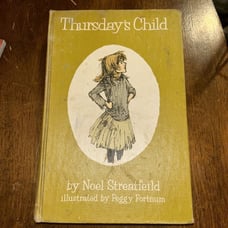 THURSDAY'S CHILD Noel Streatfeild Hardcover First American Edition