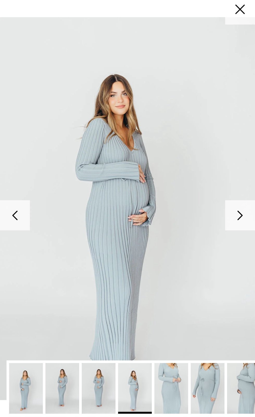 Worth Collective knit maxi dress