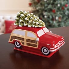 ScentSationals Full Size Wax Warmer Red Station Wagon / Wagoneer Room Fragrance