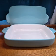 Kitchenaid 9X13-inch Vitrified Stoneware Rectangular Baker in Teal