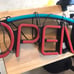 Open sign
