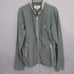 Penguin Mens Rain Jacket M Gray Waterproof Full Zip Nylon Blend