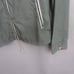 Penguin Mens Rain Jacket M Gray Waterproof Full Zip Nylon Blend