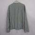 Penguin Mens Rain Jacket M Gray Waterproof Full Zip Nylon Blend