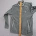 Penguin Mens Rain Jacket M Gray Waterproof Full Zip Nylon Blend