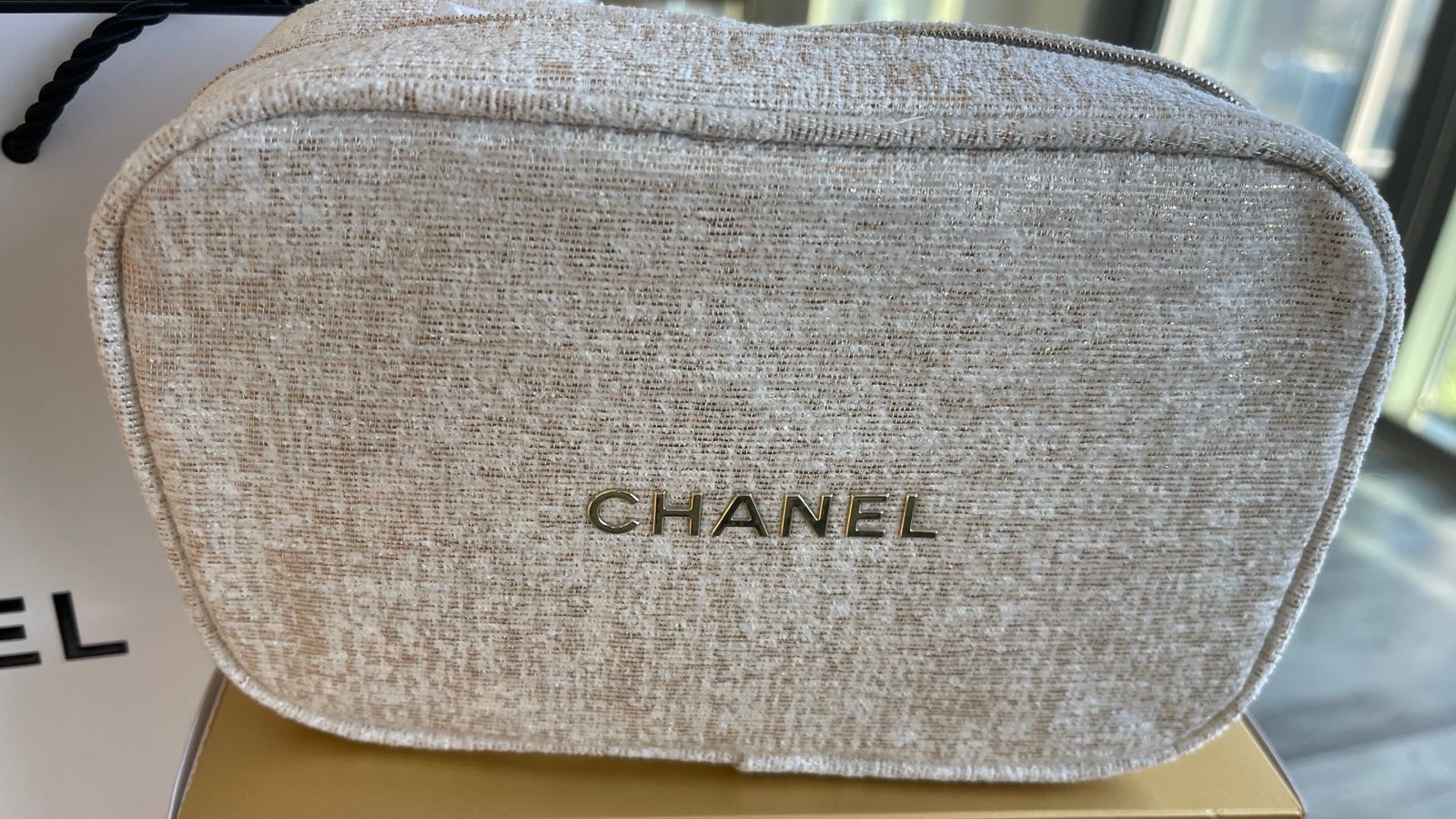 Chanel Pouch with make up