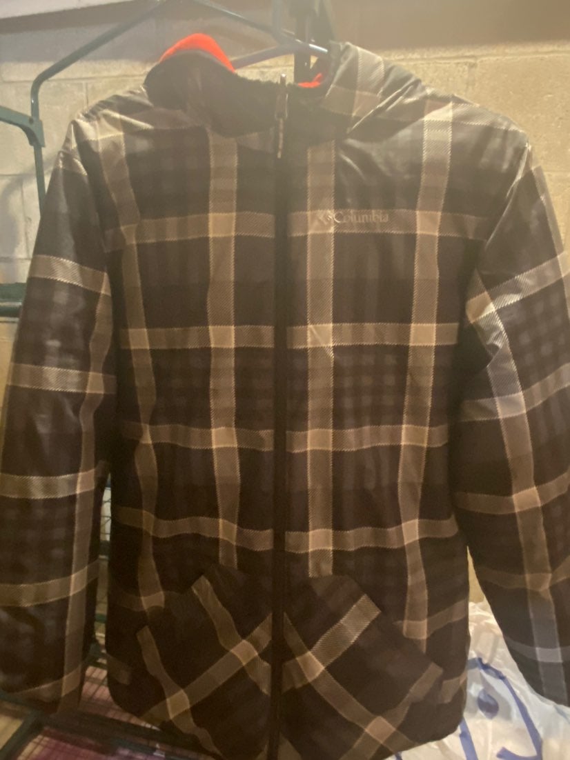 Columbia girls reversible coat