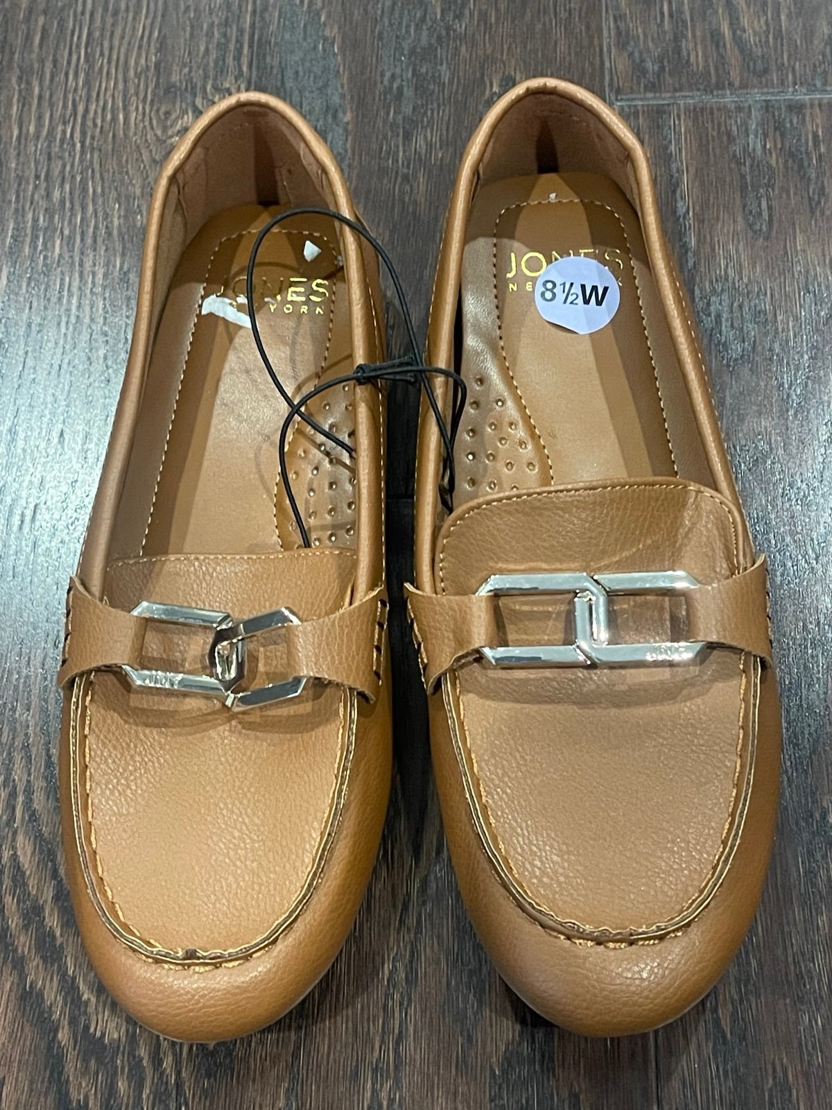 Jones New York Randi leather Non Slip loafers Women Size 8.5 W NEW