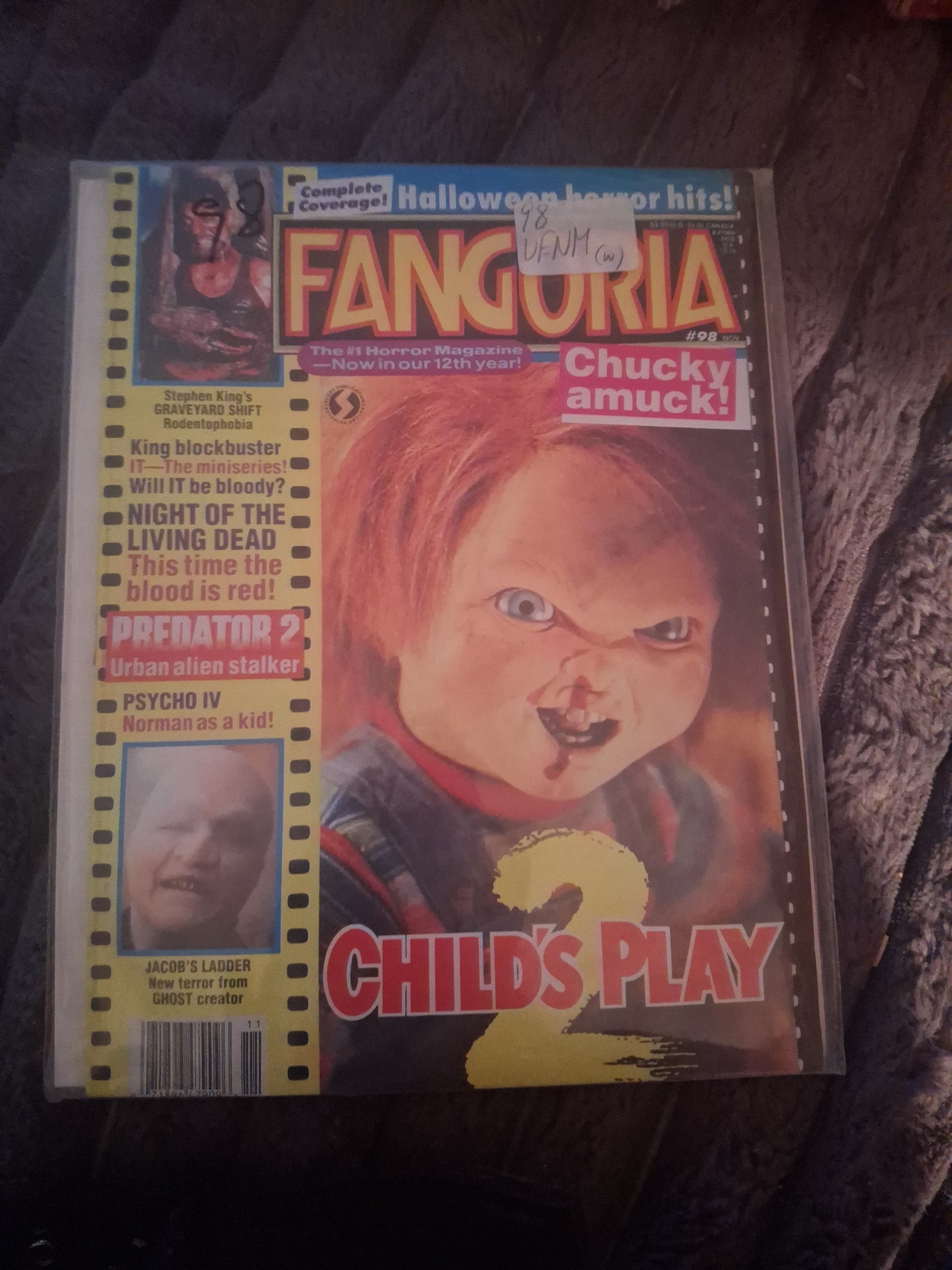 Fangoria #98 near mint Child's play 2