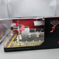 Mattel Disney Pixar Cars Precision Series Sarge’s Surplus Hut Playset Read Disc1