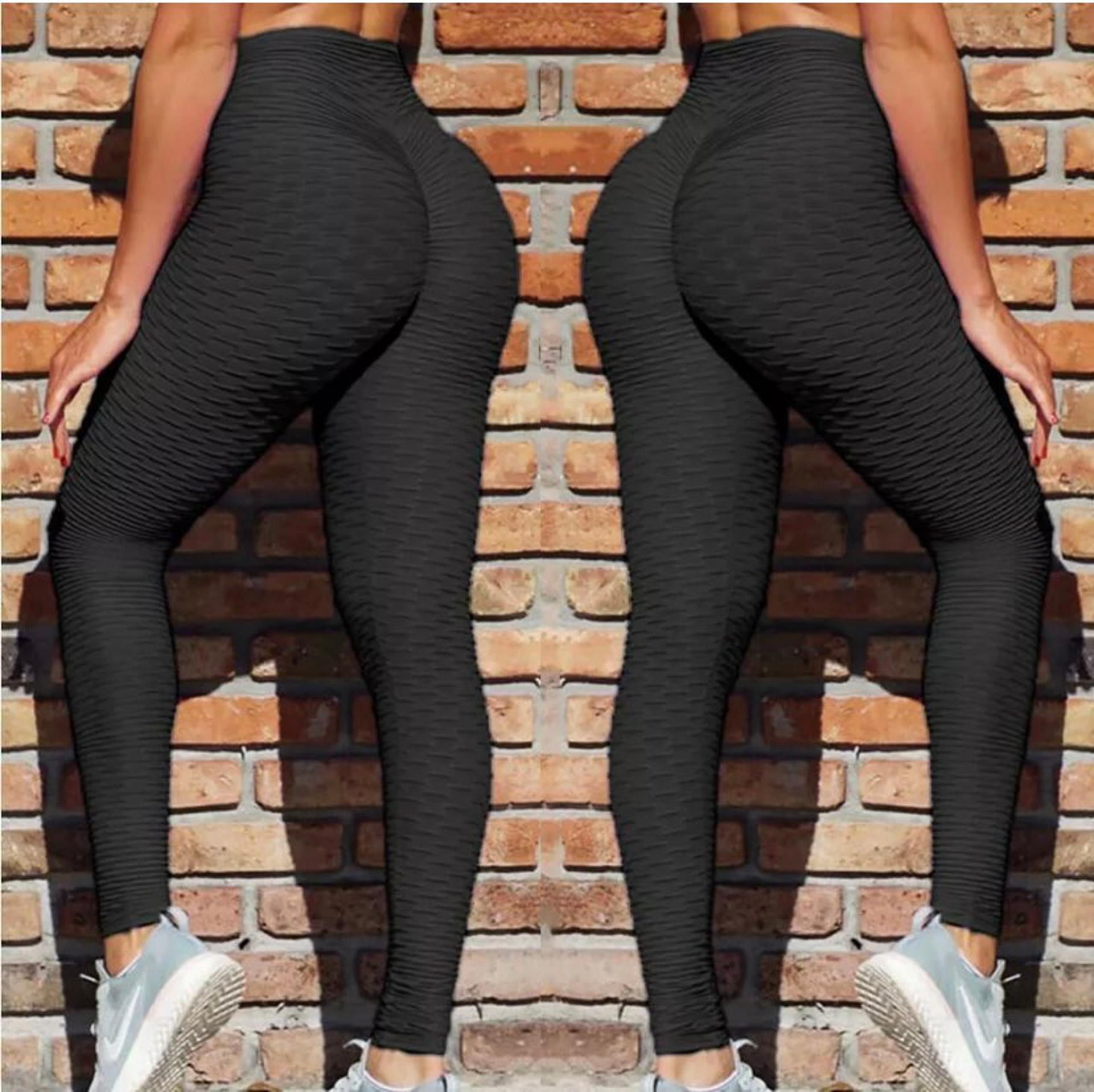 New Mix Yoga Workout Pants Tiktok Leggings for Women Scrunch Butt Lift size S/M