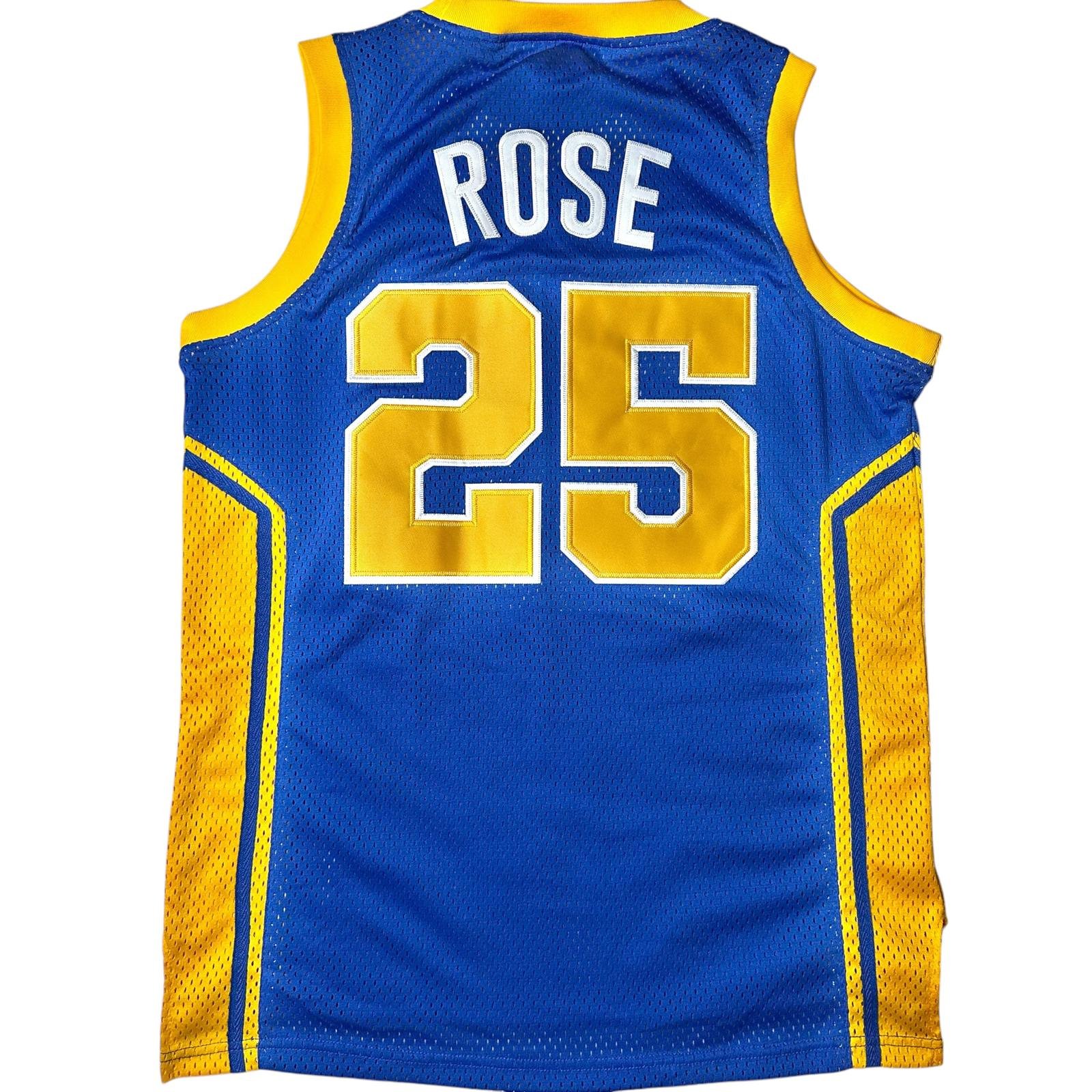 NWT Headgear Classics Derrick Rose 25 Simeon High School Basketball Jersey Men S