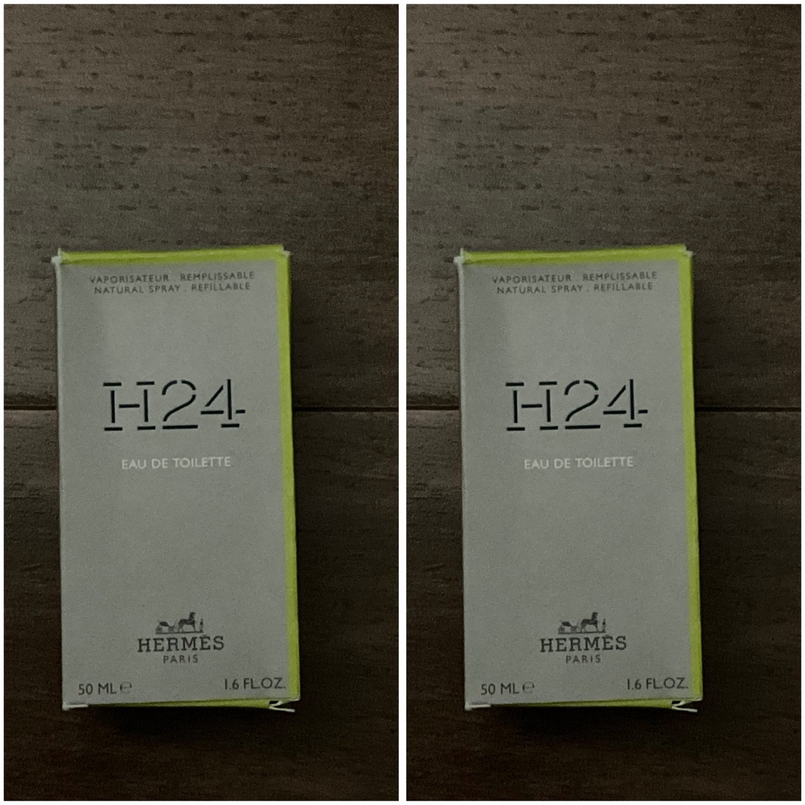 Double Pack‼️ Hermes H24 Men EDT, 1.6 oz