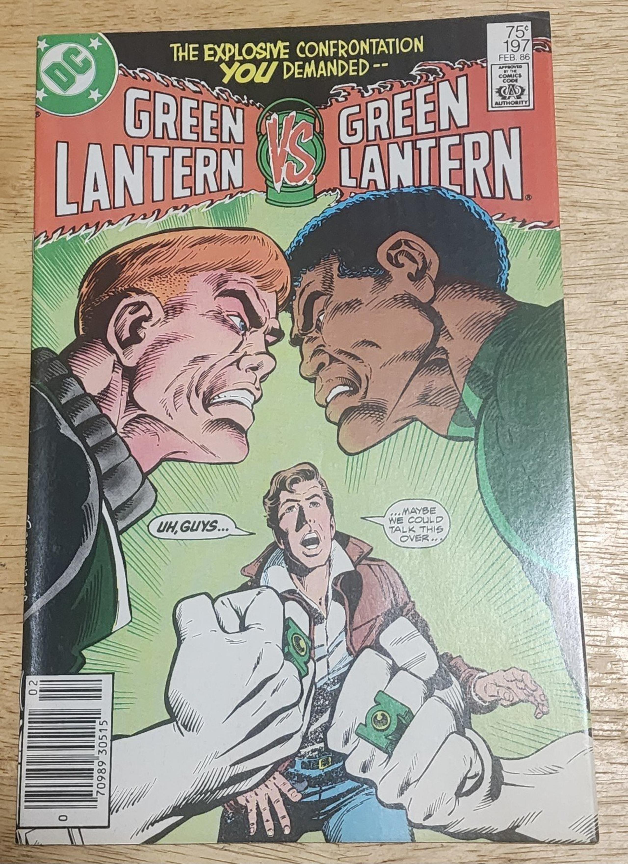 Green Lantern vs. Green Lantern # 197 in possibility Near Mint Condition
