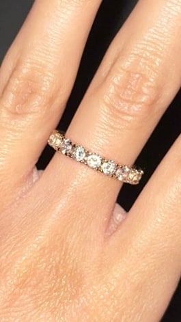 Rose Gold Pandora Ring