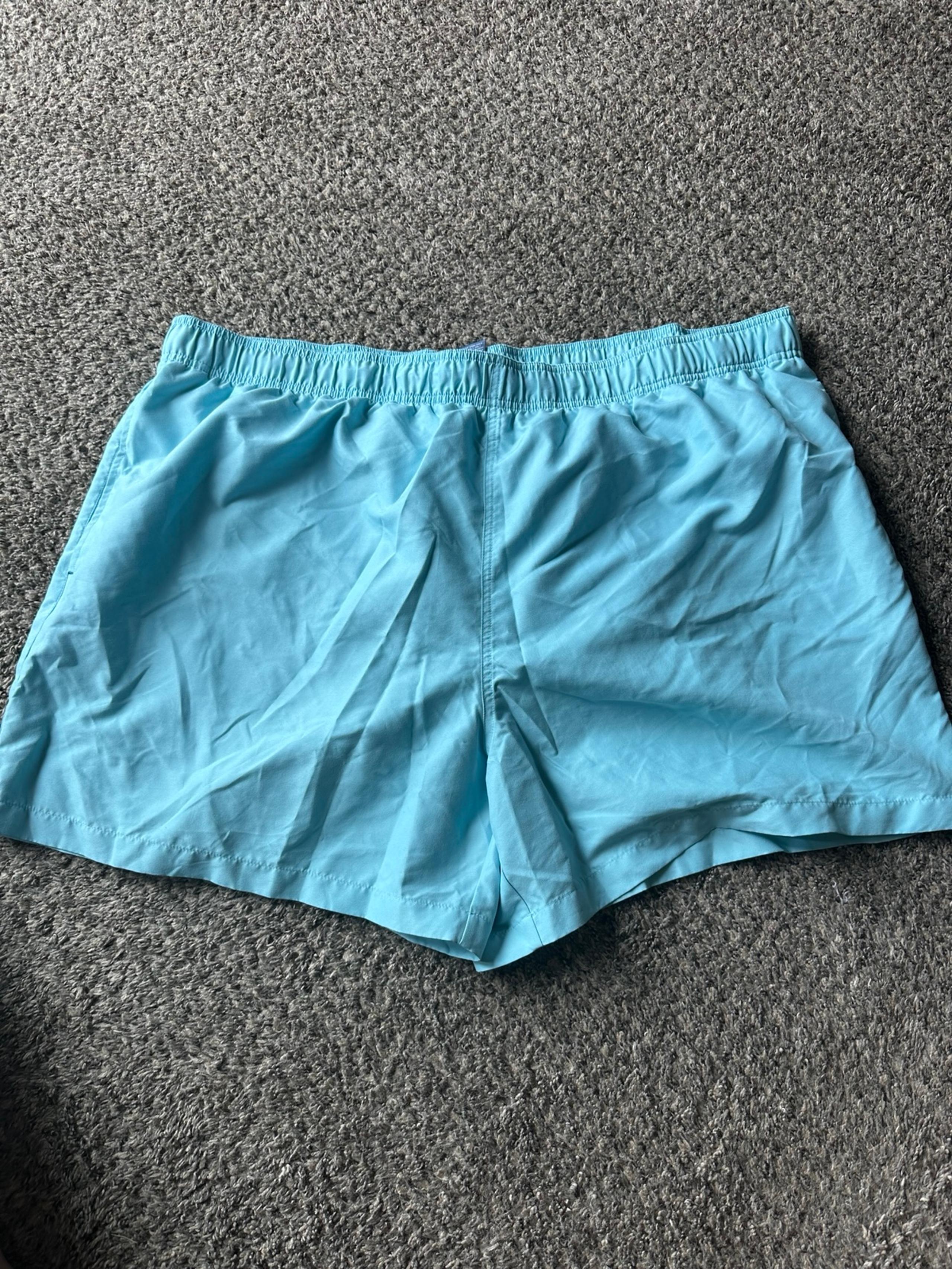 Men’s 3xl baby blue swim trunks