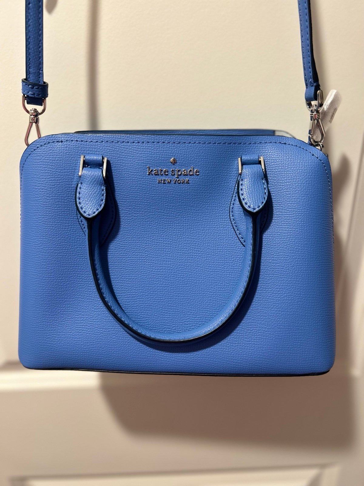 KATE SPADE NEW YORK LEATHER HANDBAG W SHOULDER STRAP