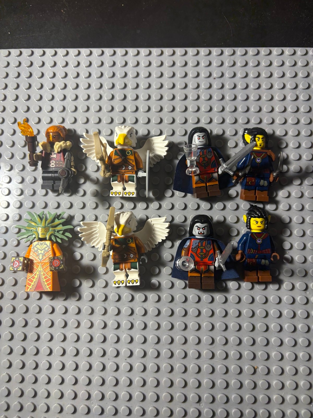LEGO dungeons and dragons minifigures