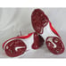 Nike Alpha Huarache Varsity 4 Baseball Cleats Red Men's Size 12 DJ6516-616 NEW