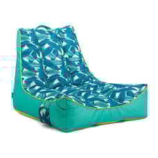 Big Joe Captain's Float Double Sided Mesh 3 feet Turquoise Tropical Palm