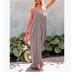 Strappy V Neck Loose Long Dress With Pockets