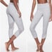 NWT ATHLETA High Rise Jacquard Mesh Chat To Town Capri