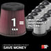 K and N High Performance Performance Air Filter E-1009
