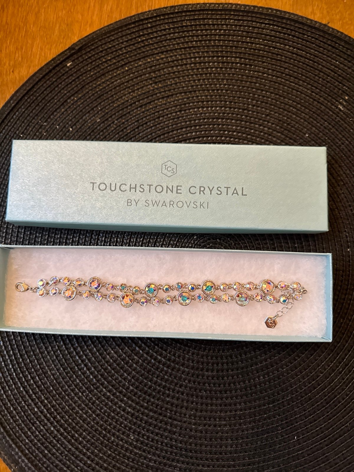 Aurora Borealis Touchstone Crystal Glam bracelet