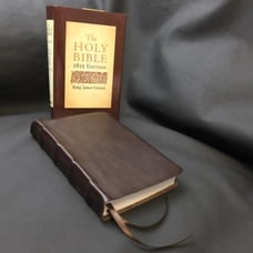 KJV King James 1611 bible Leather REBIND