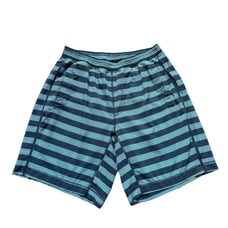 Lululemon Athletica Men’s Blue Striped Active Athletic Gym Shorts