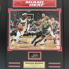 Jimmy Butler Limited Edition Engraved Signature Frame