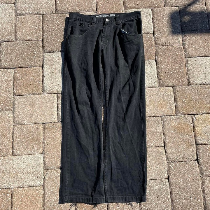 L Size OVY RELAX WIDE ACTION SLACKS