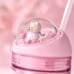 Starbucks 2021 Sakura Revolving Ball Plastic Straw Cup