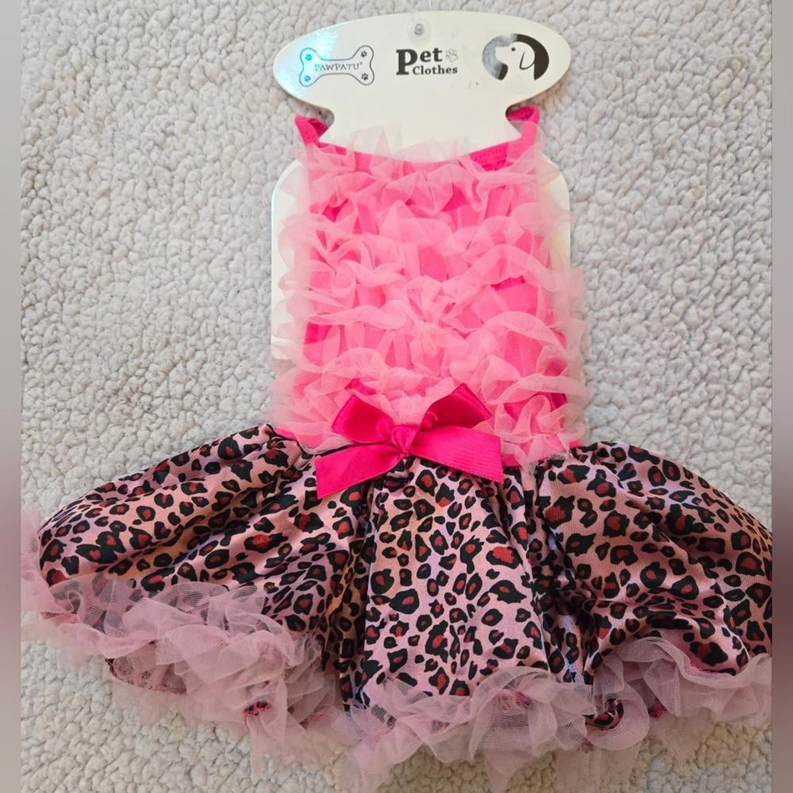 Pet Item-NWT-3 Frilly Dog Dresses-Size Small