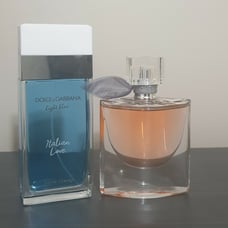 Dolce Gabbana and La vie est belle Perfume bundle (PLEASE READ DESCRIPTION)