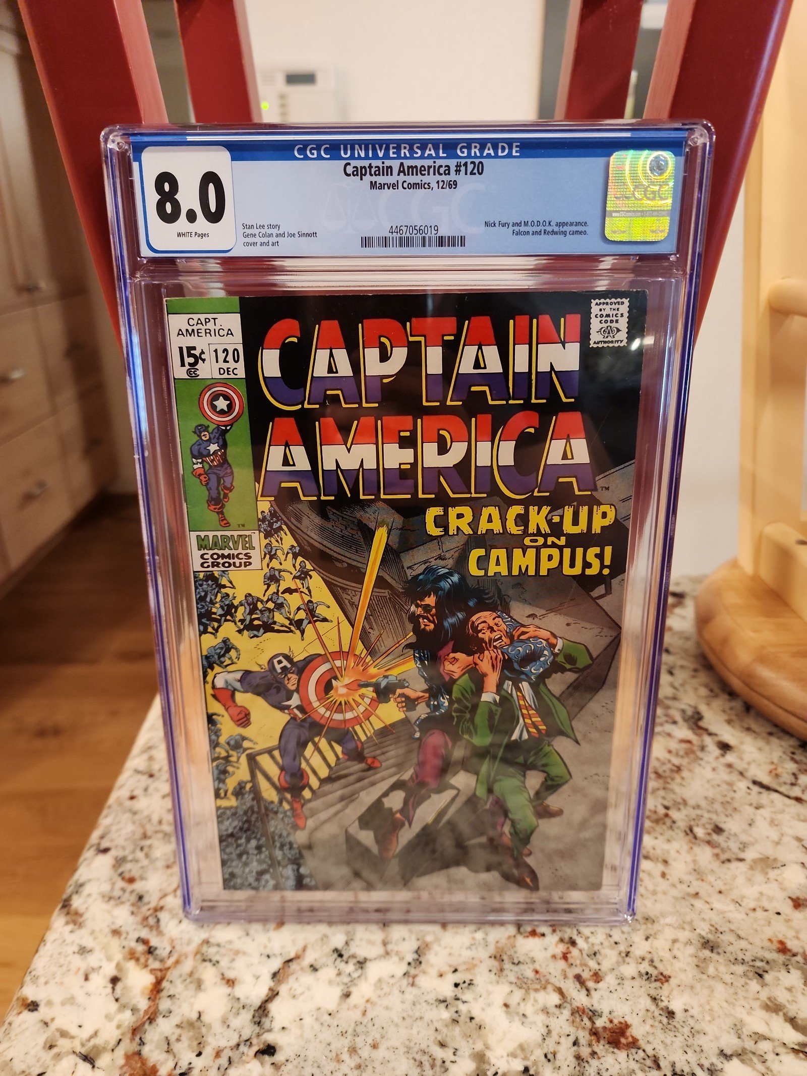 Captain America #120 comic book