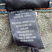 Raw Blue Jeans Men 32x32 Denim Embroidered Pants Baggy Rap Y2K Vintage Adult