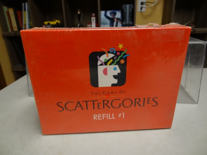 THE GAME OF SCATTERGORIES REFILL #1 MILTON BRADLEY 1989 NEW SEALED