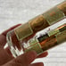 6 MCM Vintage George Briard Signed Gold & Green Collins Glasses