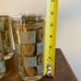 6 MCM Vintage George Briard Signed Gold & Green Collins Glasses