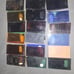 36 Stained Glass Arts and Crafts pieces 2 in X 4 in.
