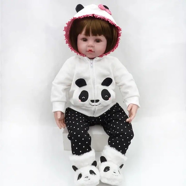 Soft Silicone Reborn Baby Art Lifelike 19 Inch Doll Toy-665
