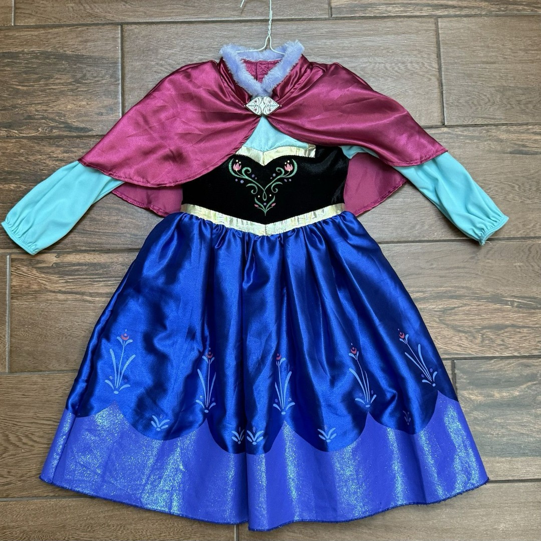 Disney Frozen Anna Adventure Costume Dress Up Dress Anna Halloween Costume Sz 3