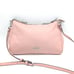 Coach Pink Pebble Leather Carrie Crossbody Bag