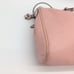 Coach Pink Pebble Leather Carrie Crossbody Bag