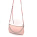Coach Pink Pebble Leather Carrie Crossbody Bag