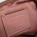 Coach Pink Pebble Leather Carrie Crossbody Bag