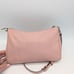 Coach Pink Pebble Leather Carrie Crossbody Bag