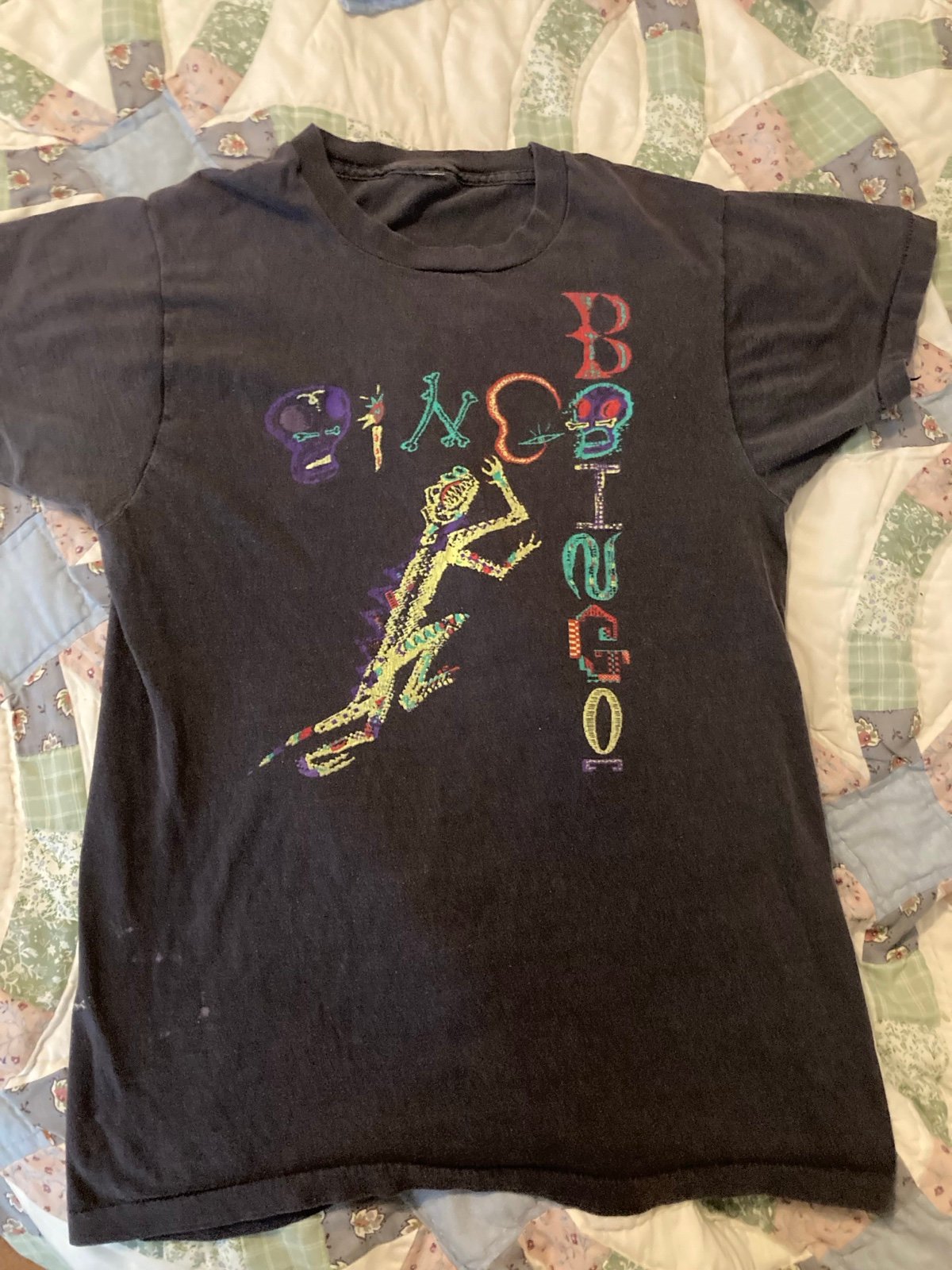 Oingo Boingo Concert Shirt. 1986 Dead Man’s Party Tour