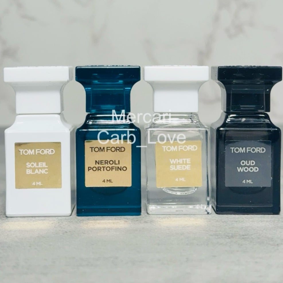 Tom Ford Fragrance Collection 4-Pc MINIATURE Perfume 0.14oz / 4mL EA NIB Dabbers